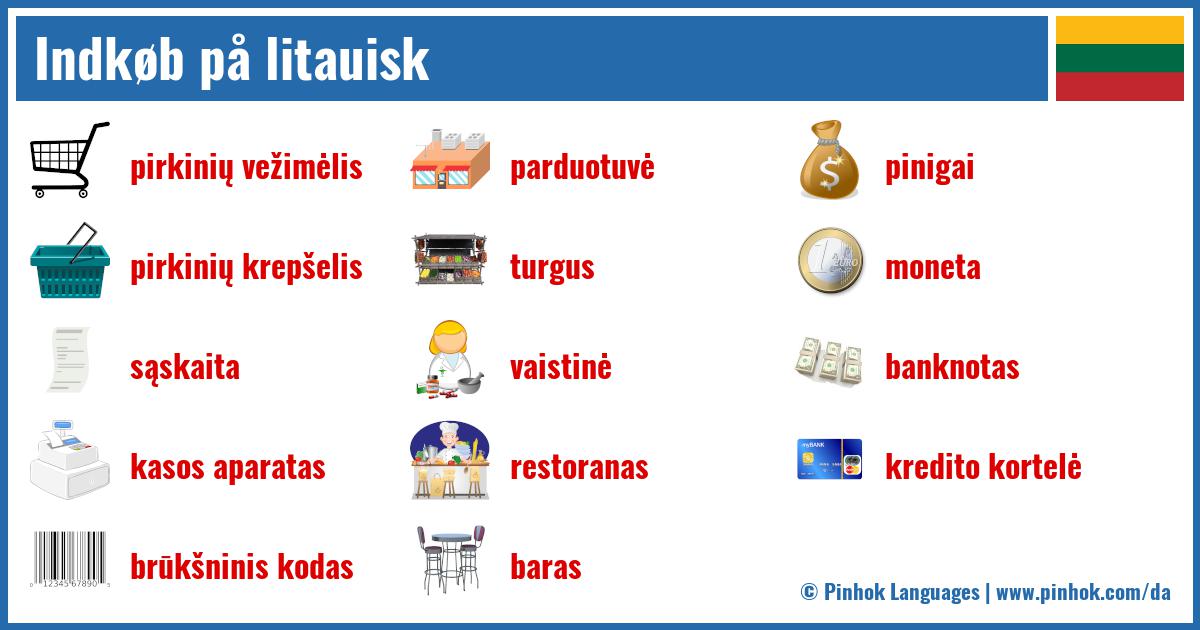 Indkøb på litauisk