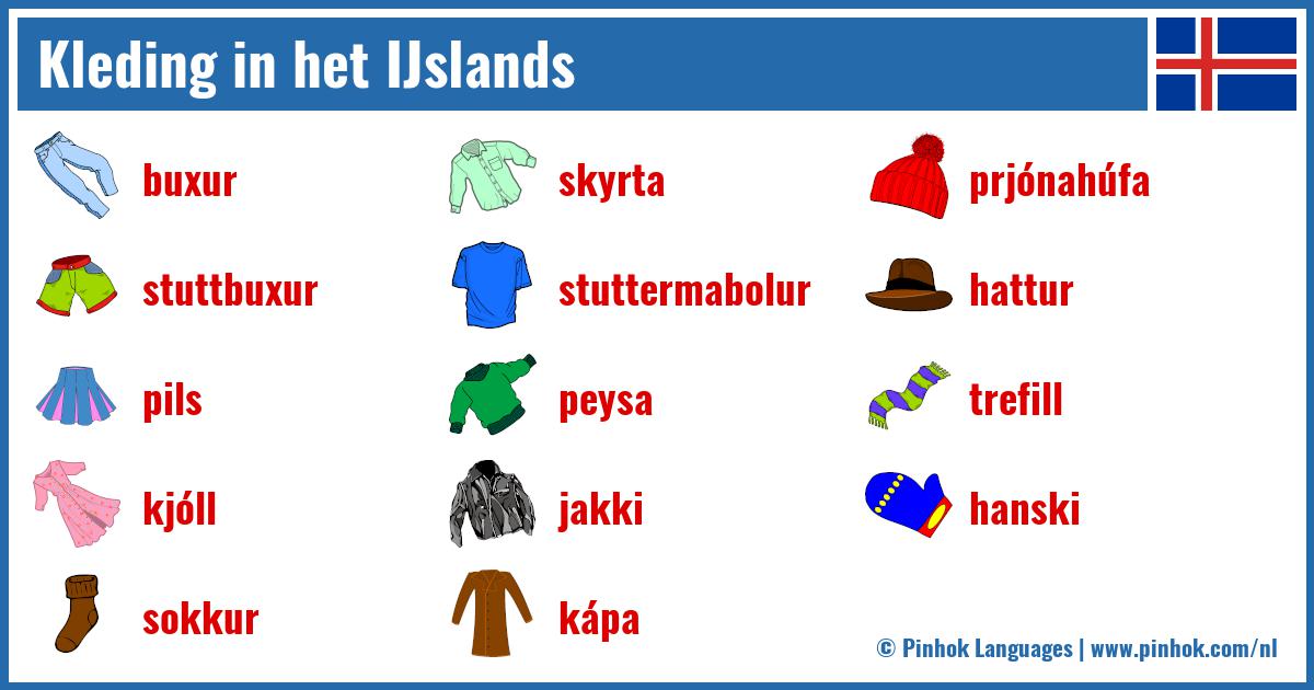 Kleding in het IJslands