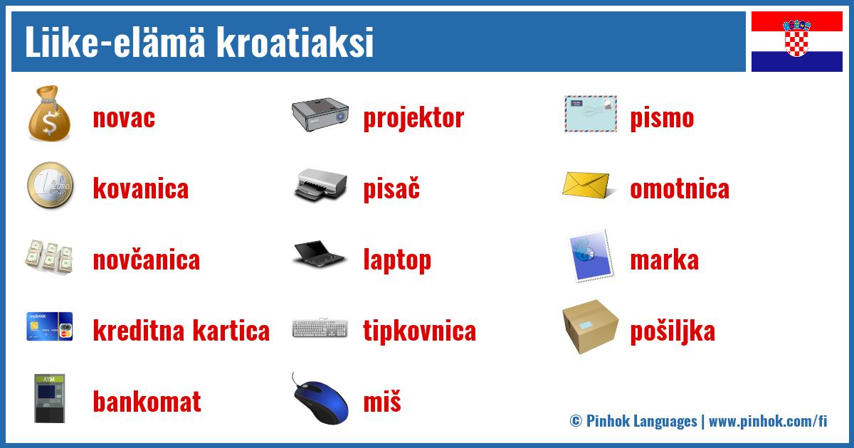 Liike-elämä kroatiaksi