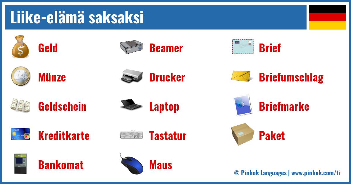 Liike-elämä saksaksi