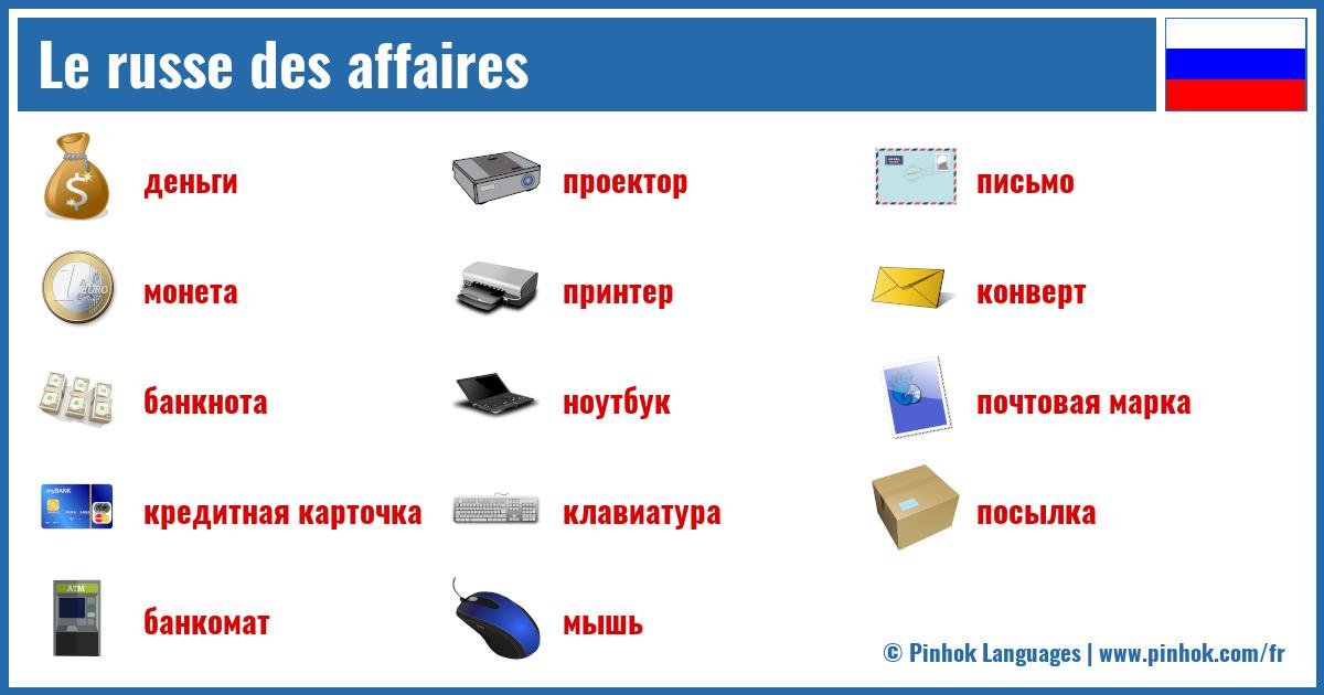 Le russe des affaires