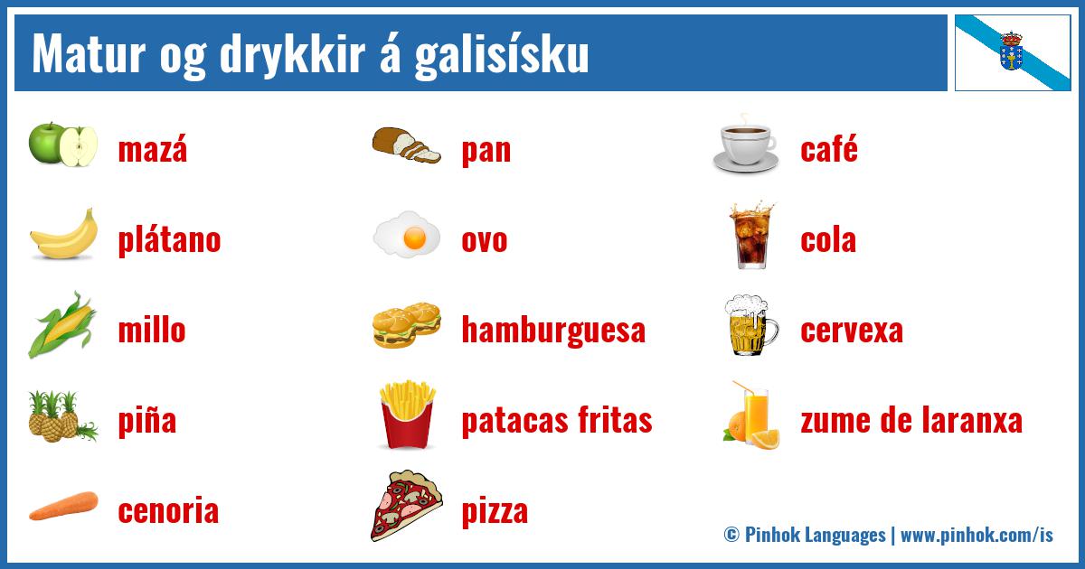 Matur og drykkir á galisísku