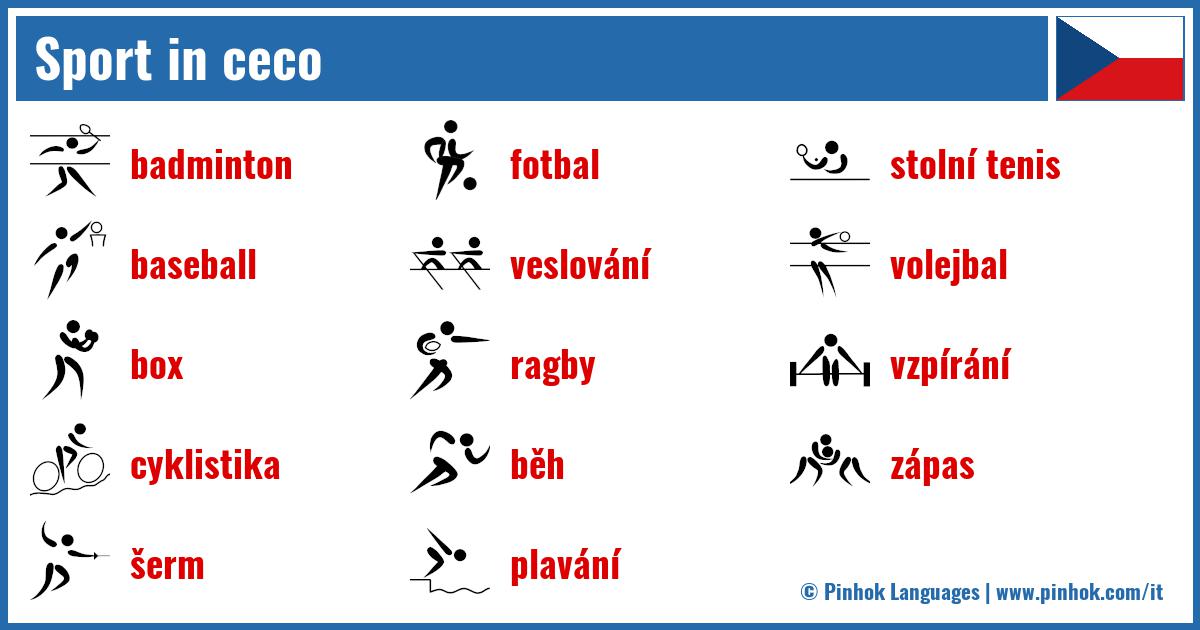 Sport in ceco