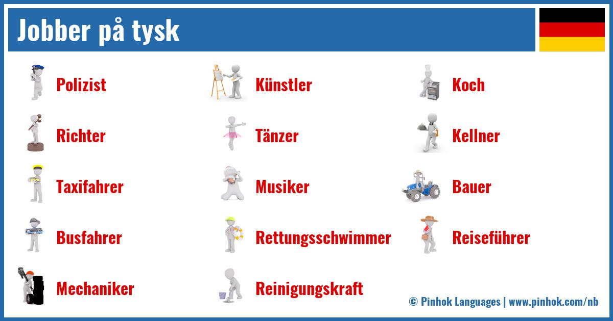 Jobber på tysk